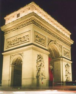 Arc de Triomphe - picture taken from Wikipidia the free encyclopedia