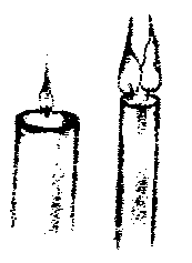 The Portly Candle and the Cobblers Candle