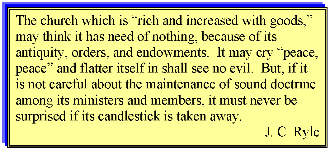 Quote from J. C. Ryle